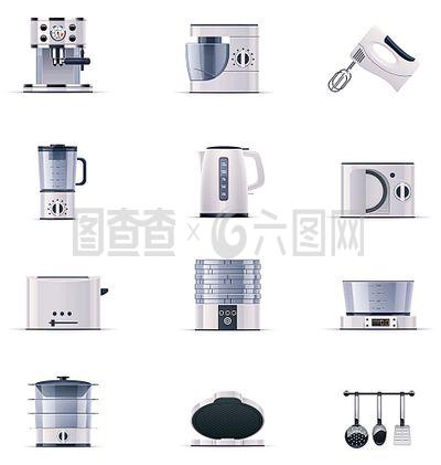 廚房電器圖標