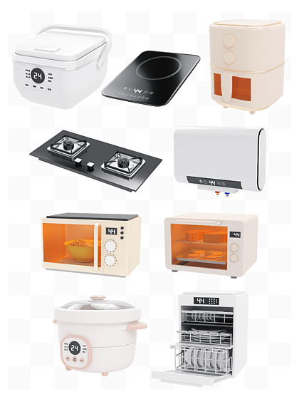 3D產品模型下載-免費廚房電器3D素材圖片資源推薦